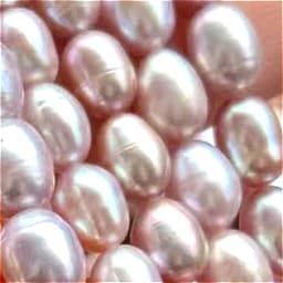 4A Grade Freshwater Rice Pearls 8-9mm Natural White Pink Purple Loose Beads Jewelry Making Supplies for Women DIY Necklace Brace