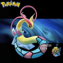 3-12cm Anime Pokemon Figure Milotic Evolutionary Combination Action Figures Pvc Collection Model Toys for Gifts