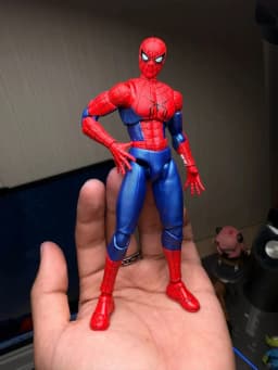 In Stock Blokees Spiderman Brand New Day Series Action Figures Toy Collection Assembly Model Kit Gifts Toys Gift