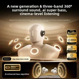 BASEUS BC1 Ear Clip Bluetooth 5 3 Headphones Open Ear Air Conduction Wireless Earbuds for Sport Running Workout with ENC Mic