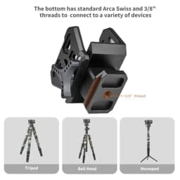 Premium Rifle Saddle Clip Adapter with Quick Release Board for Outdoor Hunting Stands - Durable and High-Quality Design