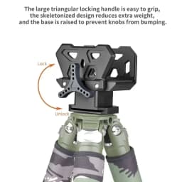 Premium Rifle Saddle Clip Adapter with Quick Release Board for Outdoor Hunting Stands - Durable and High-Quality Design