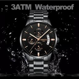 NIBOSI Mens Watches Top Brand Luxury Famous Men's Dress Watch Fashion Casual Military Quartz Wristwatches Saat Relogio Masculino