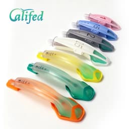 Califed TPE Non-inflatable Laryngeal Mask Airway Compatible With Igel Sterilized LMA Emergency Supraglottic Airway Device