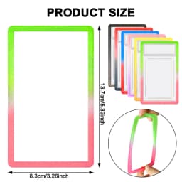 12-Pack TPU Slab Protector Graded Guard Bumper Guard for PSA Graded Color Glitter Limited Edition 12 Color Combination
