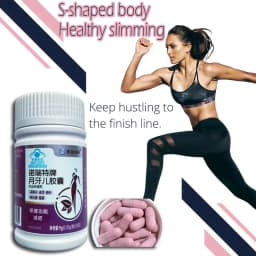 100% Herbal Natural Cassia Seed & Alisma Pills, Detox Slim, Metabolism Booster, Burn Fat, Vegan & NO SIDE EFFECT