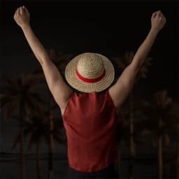 One Piece Officially Licensed Straw Hat Luffy Collectible Gift For Adults Anime Home Decor Cosplay Accessory 1PC