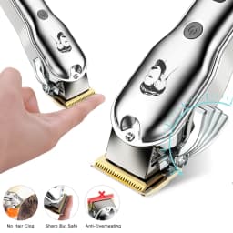 HATTEKER Professional Hair Clipper for Man USB Rechargeable Electric Cordless Beard Trimmer Barber Hair Cutting Machine