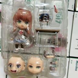 Anime Doki Doki Literature Club Q Version #2283 Yuri #1817 Monika #2250 Sayori #2077 Natsuki Action Figures Models Decor Gifts