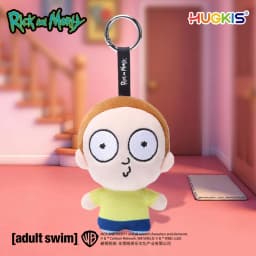 HUGKIS Rick And Morty Pickle Rick Plush Pendant Stuffed Cartoon Character Toy Bag Decoration Collectible Gift For Adult Fans