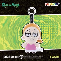 HUGKIS Rick And Morty Pickle Rick Plush Pendant Stuffed Cartoon Character Toy Bag Decoration Collectible Gift For Adult Fans