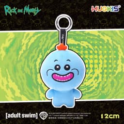 HUGKIS Rick And Morty Pickle Rick Plush Pendant Stuffed Cartoon Character Toy Bag Decoration Collectible Gift For Adult Fans