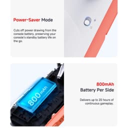 Mobapad Black, White, Grey Gamepa The Best 3rd Party Switch 2 Joycons: Mobapad M12 S Add Bag Charging Grip Game Controller,