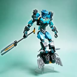 NEW Golden Mask Bionicle Building Block Anime Action Figures Soldier Robot Brick 2in1 Gali Lewa Tahu Protector Toys For Boy Gift