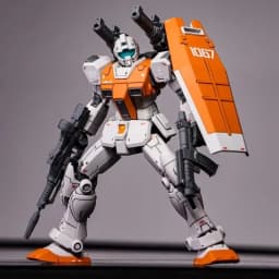 HG 1/144 GTO Morocco GM RGM-79 Repair Double Cannon Advanced Version Assembly Model Kit Action Figure Boys Puzzle Toy Gift