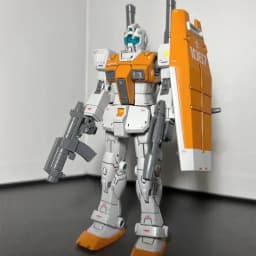 HG 1/144 GTO Morocco GM RGM-79 Repair Double Cannon Advanced Version Assembly Model Kit Action Figure Boys Puzzle Toy Gift