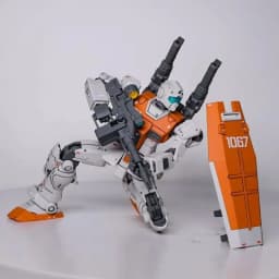 HG 1/144 GTO Morocco GM RGM-79 Repair Double Cannon Advanced Version Assembly Model Kit Action Figure Boys Puzzle Toy Gift