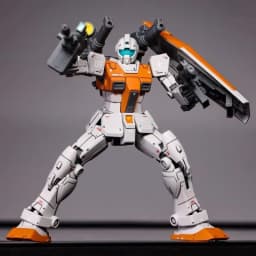 HG 1/144 GTO Morocco GM RGM-79 Repair Double Cannon Advanced Version Assembly Model Kit Action Figure Boys Puzzle Toy Gift