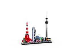 Thirteen Sets of City Models 21043 21026 Building Blocks Sets Suitable for Birthday Gifts Not Compatible with Legoed Particles.
