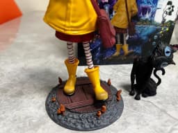 Coraline Action Figure 7 Inch Movie Version Yellow Raincoat Collectible Pvc Model Decor For Collection Enthusiasts Ideal Gift