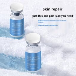 Blue Copper Set GHK-CU Serum Anti Wrinkle Essence Shrink Pore Skincare Elastic Whitening Serum 20pcs/pack