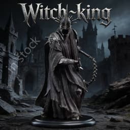 【The Lord Of The Rings】Hot Movie Peripheral Model Witch-King Of Angmar Articulated Action Figure Decoration Ornaments Fans Gifts