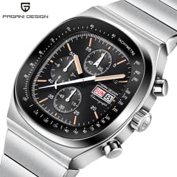 PAGANI DESIGN PD1819 Men Quartz Watch Miyota OS00 Movement Speed Tester Sapphire Waterproof Chronograph Watch Reloj Hombre