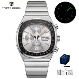 PAGANI DESIGN PD1819 Men Quartz Watch Miyota OS00 Movement Speed Tester Sapphire Waterproof Chronograph Watch Reloj Hombre