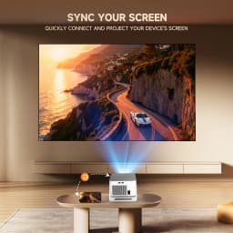 Magcubic HY350Max 900ANSI Android 14 Auto FocusProjector Support 8K Native 1080P with Wifi6 BT5.4 16G Allwinner H726 Portable