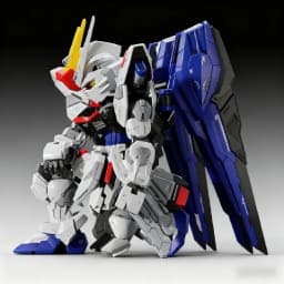 Mgsd Zgmf-X10a Q-Version Assembly Model Kit Action Figures Plastic Toy Model Exquisite Desktop Decorations Collectiond Boy Gift