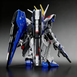 Mgsd Zgmf-X10a Q-Version Assembly Model Kit Action Figures Plastic Toy Model Exquisite Desktop Decorations Collectiond Boy Gift