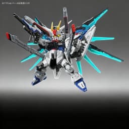 Mgsd Zgmf-X10a Q-Version Assembly Model Kit Action Figures Plastic Toy Model Exquisite Desktop Decorations Collectiond Boy Gift
