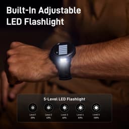 2026 New KOSPET ORB 2 Smartwatch Men AMOLED 1.43" Dual Band GPS 6 GNSS Military Watch 450mAh Battery IP69 Waterproof Flashlight