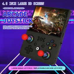 MAXⅡ 2026 Newest 4.5 Inch Retro Handheld Game Console 1024x768 IPS HD Screen Portable Open Source Linux System with 2*Joys