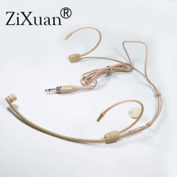 Headband Head Wearing Unidirectional Microphone for Shure Sennheiser AKG MiPro Audio Technica 4Pin 3Pin TA4F 3.5mm Lock