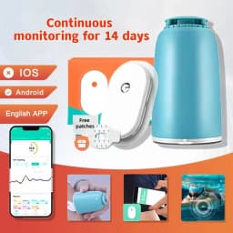 Upgraded CGM System Blood Glucose Meter Sensor 24-Hour Diabetes Monitoring Bluetooth Connection Free Blood Glucose Meter Sensor