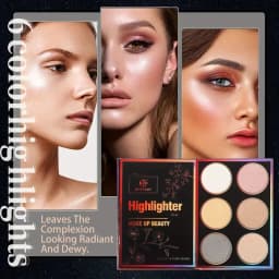 All-in-One Professional Makeup Kit Eyeshadow Palette with Highlighter Contour Powder Matte Shimmer Cosmetic Set for Daily Makeup