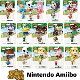 Nintendo Amiibo Figure Crossing Animal Series Timmy Tommy Isabelle Celeste Blathers NFC Figure Region Free In Stock