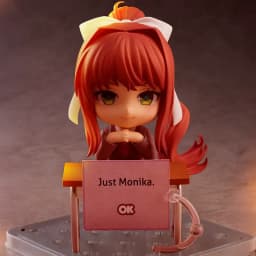 Doki Doki Literature Club! #2077 #2283 #1817 #2250 Anime Figurine With Swap Faces Desktop Decoration Collectible Ornament Gift