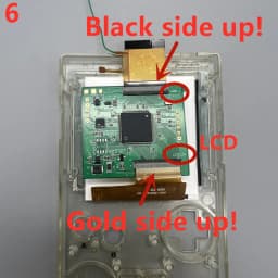 New GBP LCD Screen. Easy to Install 2.6 "Original Size IPS High Brightness LCD Screen is Suitable for Nintendo Gameboy Pocket