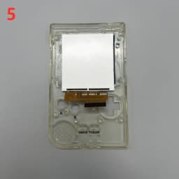 New GBP LCD Screen. Easy to Install 2.6 "Original Size IPS High Brightness LCD Screen is Suitable for Nintendo Gameboy Pocket