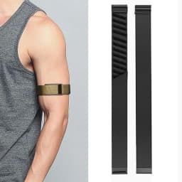 Adjustable Resistant Bicep Band For Whoop 5.0/MG one+peak Breathable Nylon Band for Bicep Bands for Whoop 5.0MG
