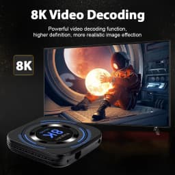 Magcubic Android 12 TV BOX Support 8K 4K BT Voice Media Player Set Top Box Allwinner H618 Dual Wifi 32G64G Quad Core Cortex A53