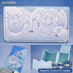 Laundry Dragonmaid Dragonite Deck Box Dicewinder for YGO PTCG,Fits 100 Double-Sleeved Cards,Dice Tray Card Storage Box TCG OPCG