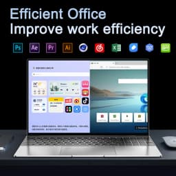 New 15.6" Laptop Intel Core I9-9880H 32GB RAM 2TB SSD Ultra Slim Gaming Laptop 1920*1080 Windows 11 Office Study Home Use