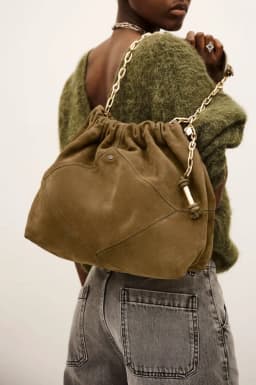 ba&sh Designer Bags Luxury The New Women's Single-shoulder Bag Is A Fashionable And Casual Bucket Bag