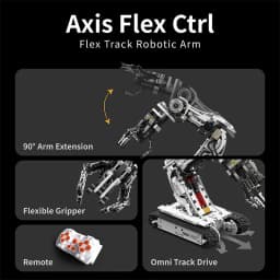 Technical 1512Pcs Science Fiction Programming Robotic Arm Building Blocks High Tech Engineering Car Bricks Toys Kids Adult Gift