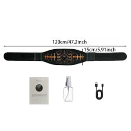 Smart Abdominal Toning Belt Abs Trainer Muscle Toner For Body Arm Training Workout Home Gym Fitness Massage