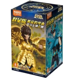BLOKEES Saint Seiya Building Block Figures All Stars Edition The Legacy of Gold Libra Aquarius Assembled Model Ornament Gift