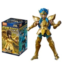 BLOKEES Saint Seiya Building Block Figures All Stars Edition The Legacy of Gold Libra Aquarius Assembled Model Ornament Gift